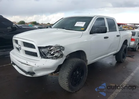 2012 Ram 1500 St z USA, uszkodzony, nr VIN 1C6RD7KP0CS319414